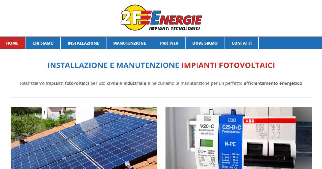 2F Energie, impianti fotovoltaici